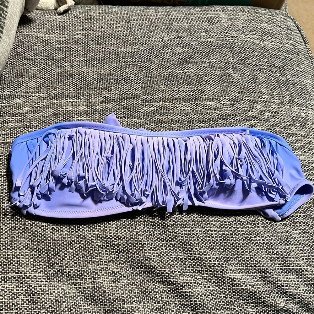 American Eagle Outfitters Fringe Bikini Top